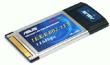ASUS WL-103b WiFi PCMCIA klient 11 Mb/s